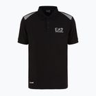 Polo uomo EA7 Emporio Armani Train 7 Lines nero