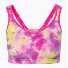 Reggiseno da allenamento Shock Absorber Active Multi rosa/giallo