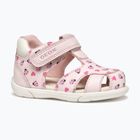 Geox Zapito rosa chiaro/bianco sandali per bambini