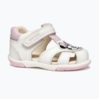 Geox Zapito, sandali per bambini bianco/rosa