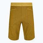 Pantaloncini da arrampicata La Sportiva Flatanger savana/bamboo da uomo