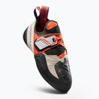 Scarpa da arrampicata La Sportiva donna Solution white/lily orange