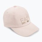 Cappello da baseball da donna EA7 Emporio Armani Train Evolution mauve chalk