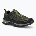 Scarponi da trekking CMP Rigel Low Wp da uomo, giungla/giallo fluo