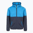 CMP Fix Hood felpa bambino b.blu/fiume/lime