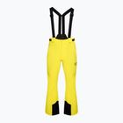 Pantaloni da sci da uomo EA7 Emporio Armani Ski Kitzbuhel Protectum giallo acceso