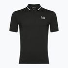 Polo da uomo EA7 Emporio Armani Golf Pro Polo nero