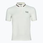 Maglietta EA7 Emporio Armani Golf Pro Polo uomo betulla argento