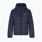 Uomo EA7 Emporio Armani Train Core Id Piumino leggero Felpa con cappuccio armani blu