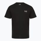 T-shirt da uomo EA7 Emporio Armani in cotone Pima Core Identity nero