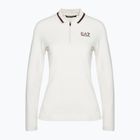 Polo Emporio Armani Golf Pro Polo donna EA7 betulla argento manica lunga