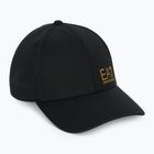 EA7 Emporio Armani TrainCore IdentityLogo berretto da baseball nero / oro