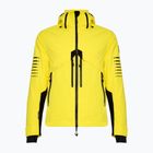 Giacca da sci EA7 Emporio Armani Uomo Kitzbuhel Protectum Logo giallo acceso