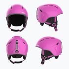 Casco da sci per bambini Briko Makalu Jr shiny pink/white