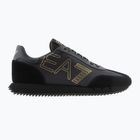EA7 Emporio Armani Nero & Bianco Vintage scarpe triple nero/oro