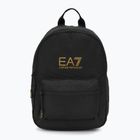 EA7 Emporio Armani Train Core 6 l nero / oro logo zaino urbano per bambini