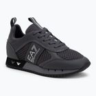 EA7 Emporio Armani Nero e Bianco Lacci asfalto grigio/silv.g7 scarpe
