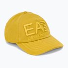 EA7 Emporio Armani Serie Train Logo ricamato antico muschio berretto da baseball