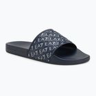 EA7 Emporio ArmaniWater Sports All Over navy / infradito bianche