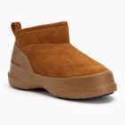 Donna Moon Boot Luna Low Boot Suede cognac stivali da neve