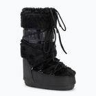 Moon Boot Icon Stivali da neve in pelliccia sintetica nero