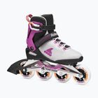 Pattini in linea da donna Rollerblade Macroblade 84 W light grey/violet/orange