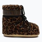 Doposci da donna Moon Boot Icon Low Fleece Leopard cognac/cocoa