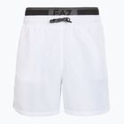 Pantaloncini da bagno EA7 Emporio Armani Logo Tape Boxer uomo bianco