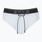 Slip da bagno uomo EA7 Emporio Armani Logo Tape bianco