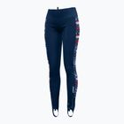 Pantaloni donna Crazy Falls stampa leila blu