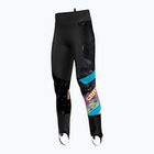 Pantaloni scozzesi gialli con stampa Crazy Hugo