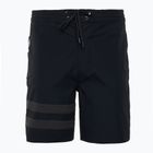 Pantaloncini da bagno Hurley Phantom Block Party Renegade 18" neri da uomo
