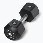 Manubrio Centr Urethane Dumbbell Centr x Hyrox 15 kg black