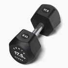 Manubrio Centr Urethane Dumbbell Centr x Hyrox 17,5 kg black