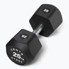 Manubrio Centr Urethane Dumbbell Centr x Hyrox 25 kg black
