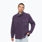 Camicia Kaotiko Courduroy da uomo lilla