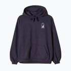 Felpa Kaotiko Washed Trust Your Intuition Uomo lilla scuro