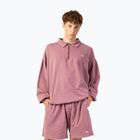 Felpa uomo Kaotiko Washed Vancouver Society bordeaux