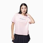Kaotiko t-shirt donna M / C Washed Good Things rosa