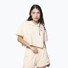 Polo donna Kaotiko Towel Stripe giallo / bianco