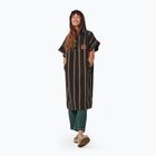 Poncho Slowtide Baja Stripe nero