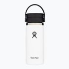 Bottiglia termica Hydro Flask Wide Flex Sip 470 ml bianco