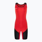 Tuta Nike Weightlifting Singlet scarlatto/nero da donna