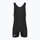 Tuta da uomo adidas 3 Stripe Singlet black/white