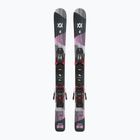Sci da discesa per bambini Völkl Shine Jr + attacchi 4.5 VMotion Jr Lady 80-90 cm black/pink