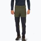 Pantaloni softshell da uomo Rab Torque Mountain army/ beluga