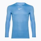 Uomo Nike Dri-FIT Park First Layer LS manica lunga termica blu università/bianco