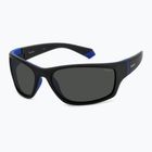 Occhiali da sole Polaroid PLD 2135/S nero opaco blu/grigio polarizzati da uomo