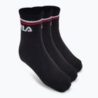 Calzini Fila Unisex Quarter 3 Pack nero