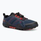 Scarpe Berefoot Xero Shes Aqua X Sport da uomo, blu/arancione/luce di luna